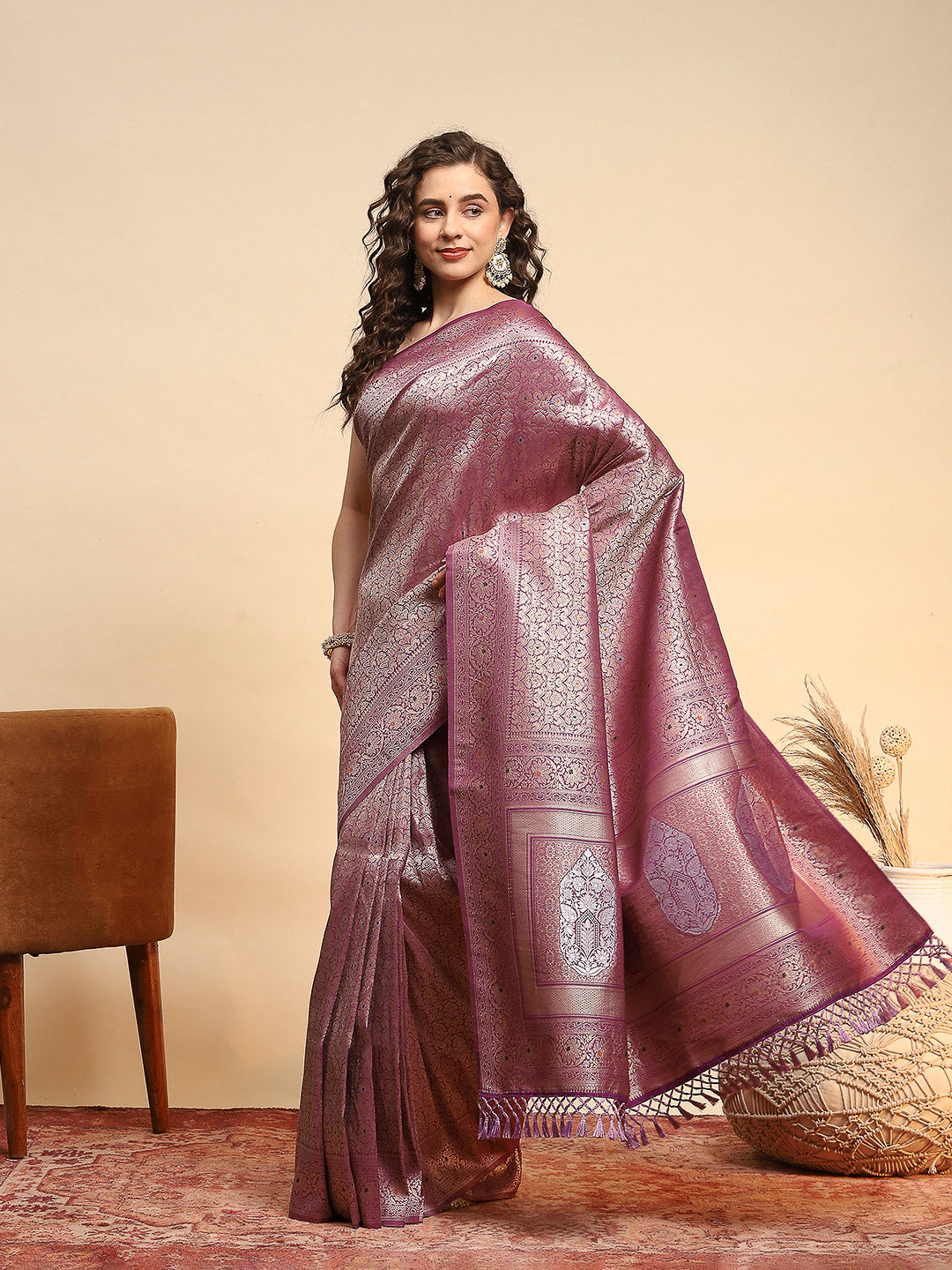 Woven Design Art Silk Saree