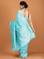 Khaddi Woven Art Silk Saree