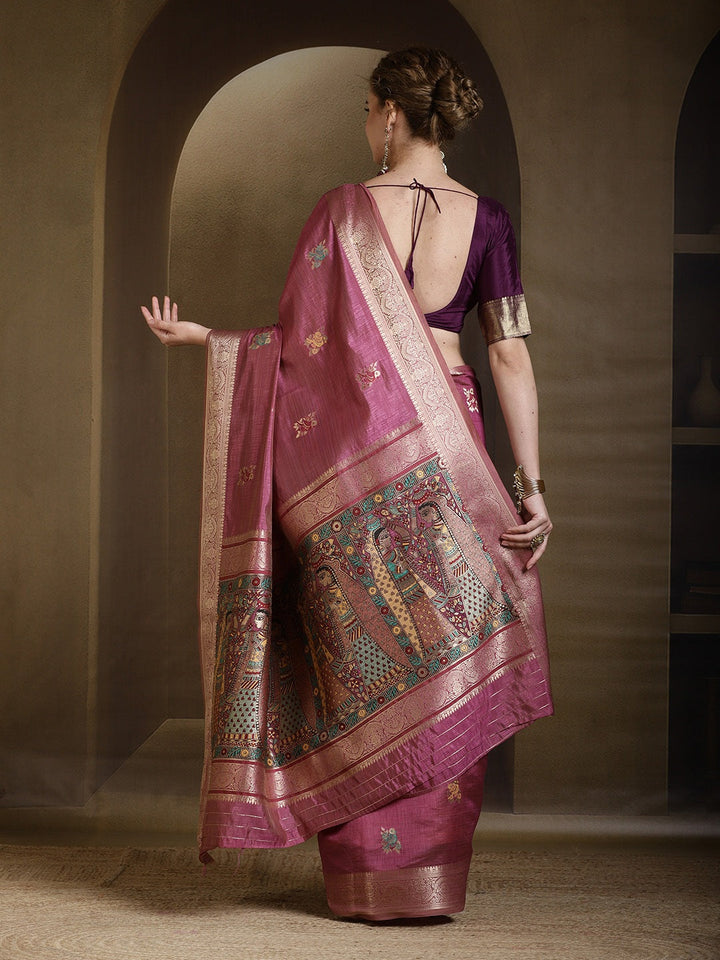 Woven Design Art Silk Saree