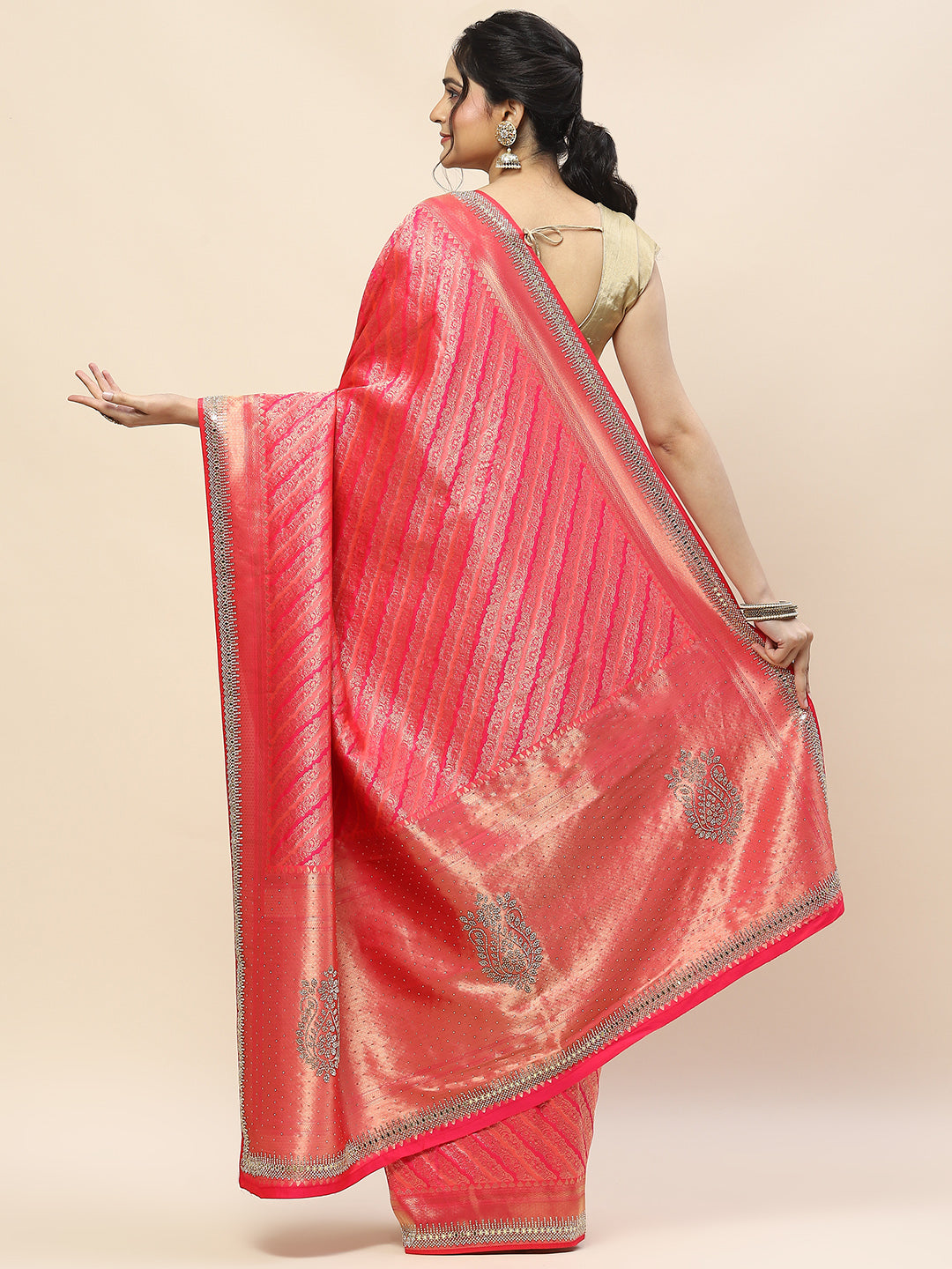 Woven Art Silk Banarsi Saree