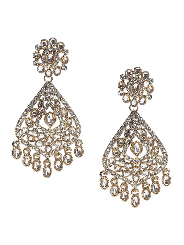 Gold White Jewellery Pair