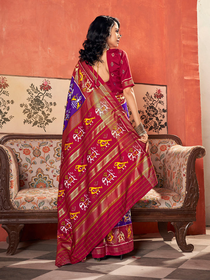 Printed Art Silk Saree