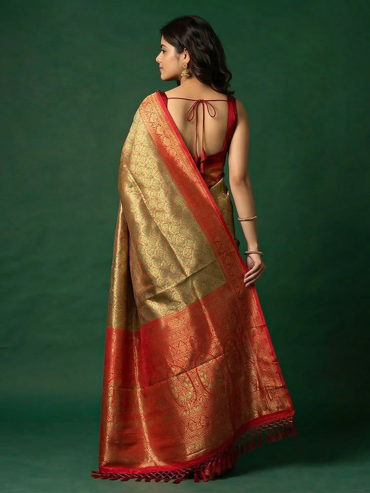 Woven Design Banarasi Saree
