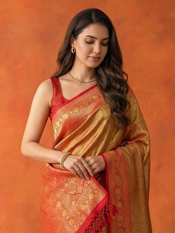 Woven Design Art Silk Saree