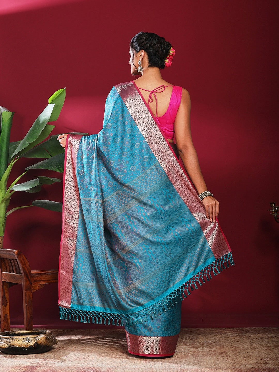 Woven Design Art Silk Saree