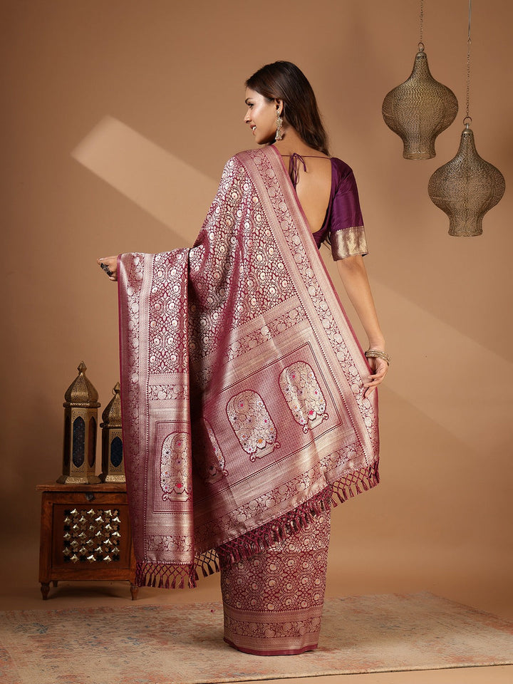Woven Design Art Silk Saree