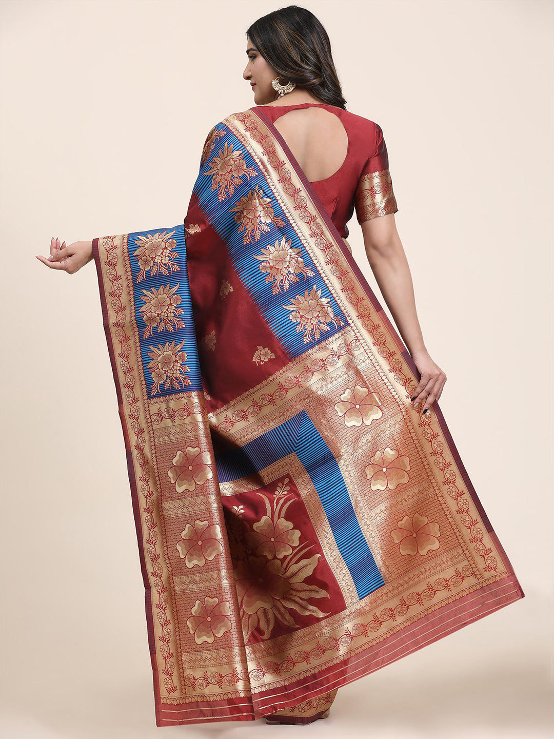 Woven Design Art Silk Saree
