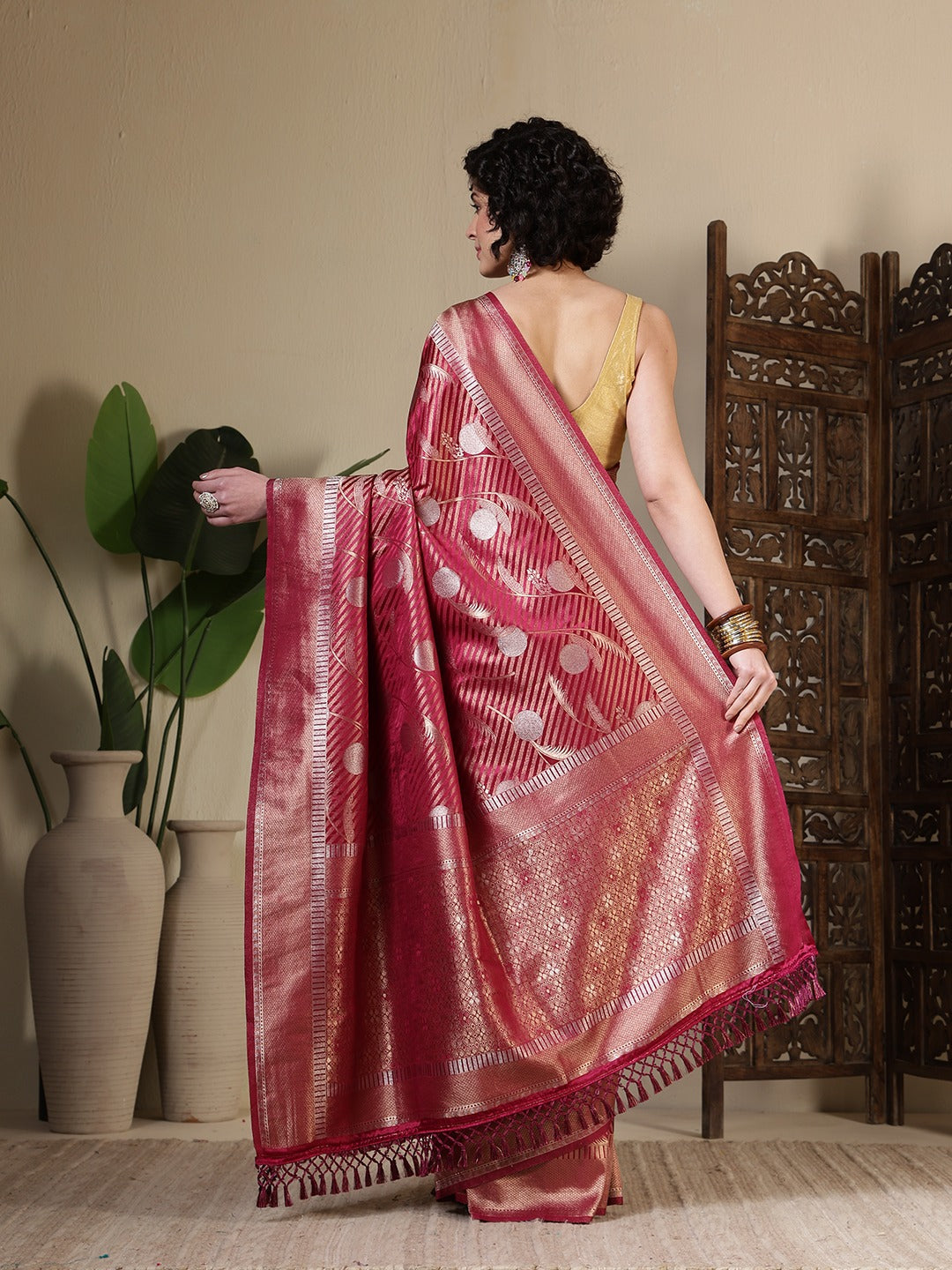 Woven Design Art Silk Saree