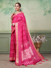 Printed Art Silk Saree