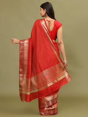 Zari Border Woven Handloom Saree