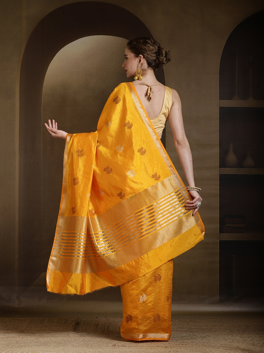 Woven Design Art Silk Saree