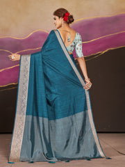 Digital Printed Art Silk Saree