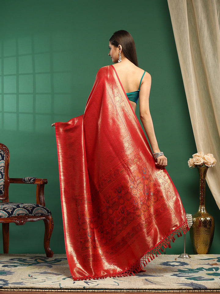Woven Design Art Silk Saree