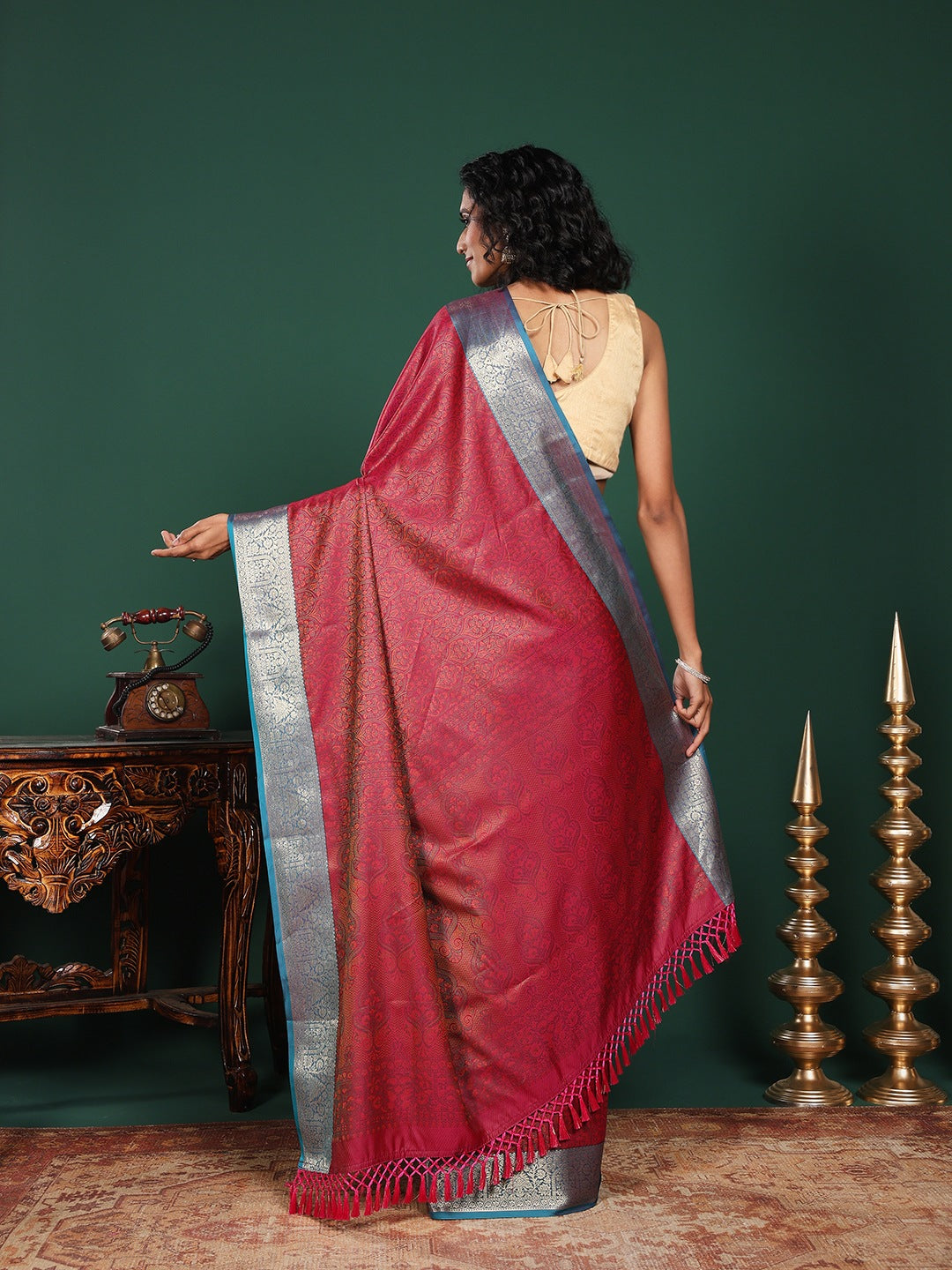 Woven Design Art Silk Saree