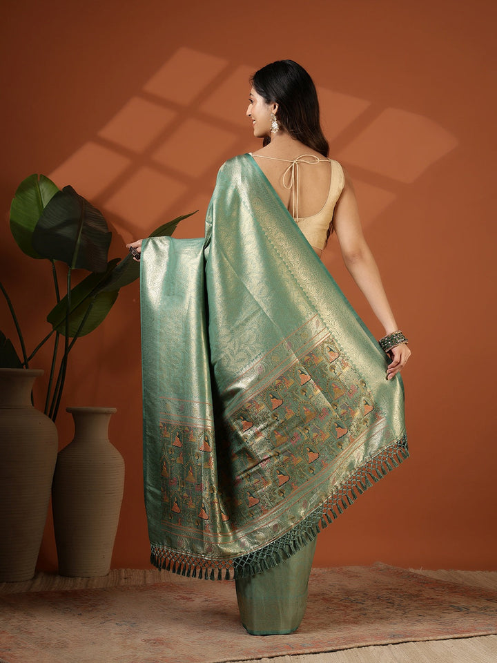 Woven Design Art Silk Saree