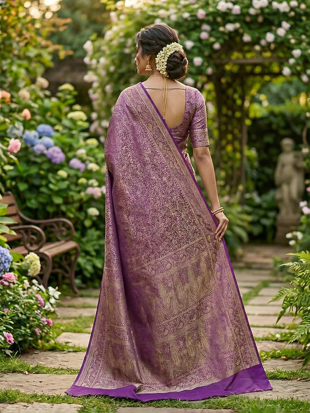 Woven Design Art Silk Banarasi Saree