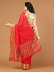 Stone Booti Chiffon Woven Saree