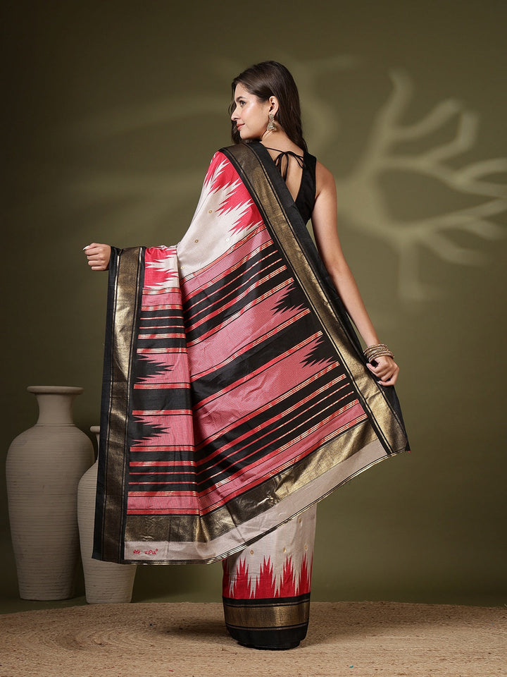 Digital Printed Art Silk Saree
