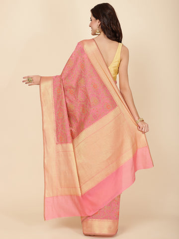 Zari Border Woven Cotton Saree