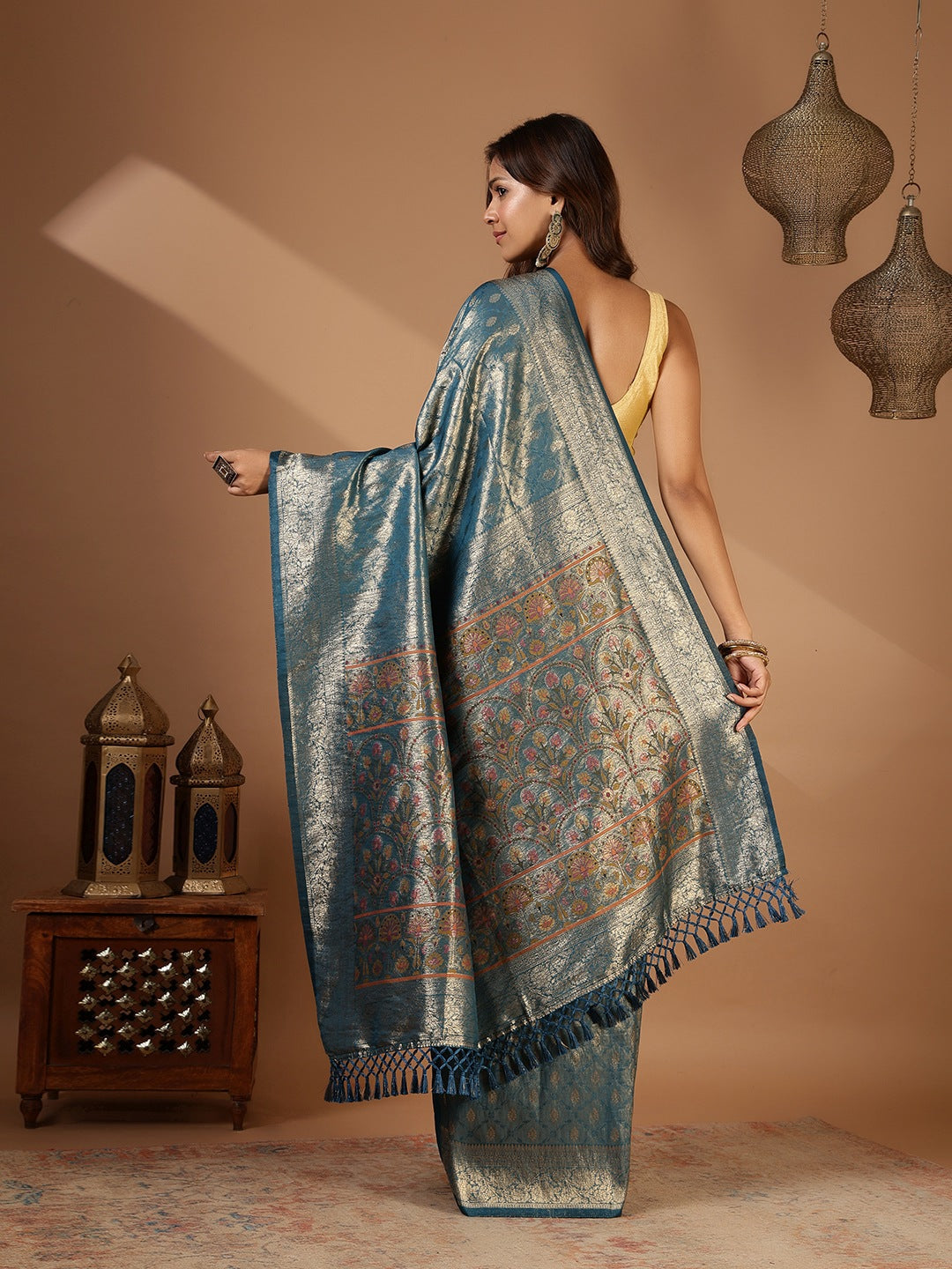 Woven Design Art Silk Saree