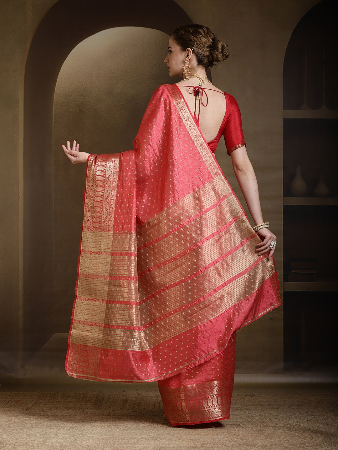 Woven Design Art Silk Saree