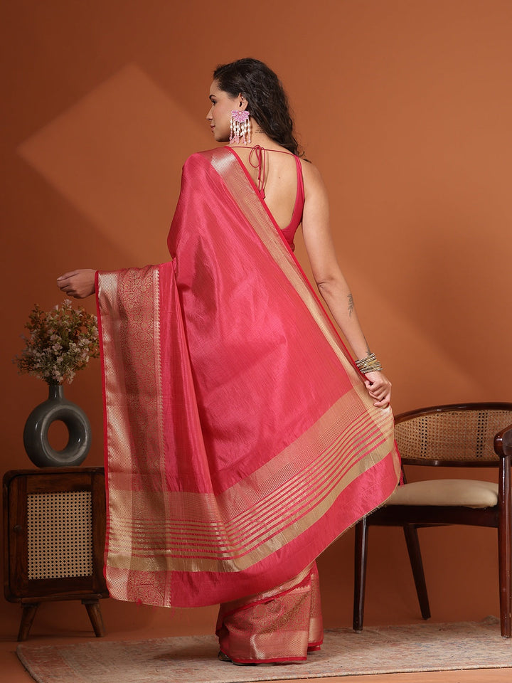 Woven Design Art Silk Saree