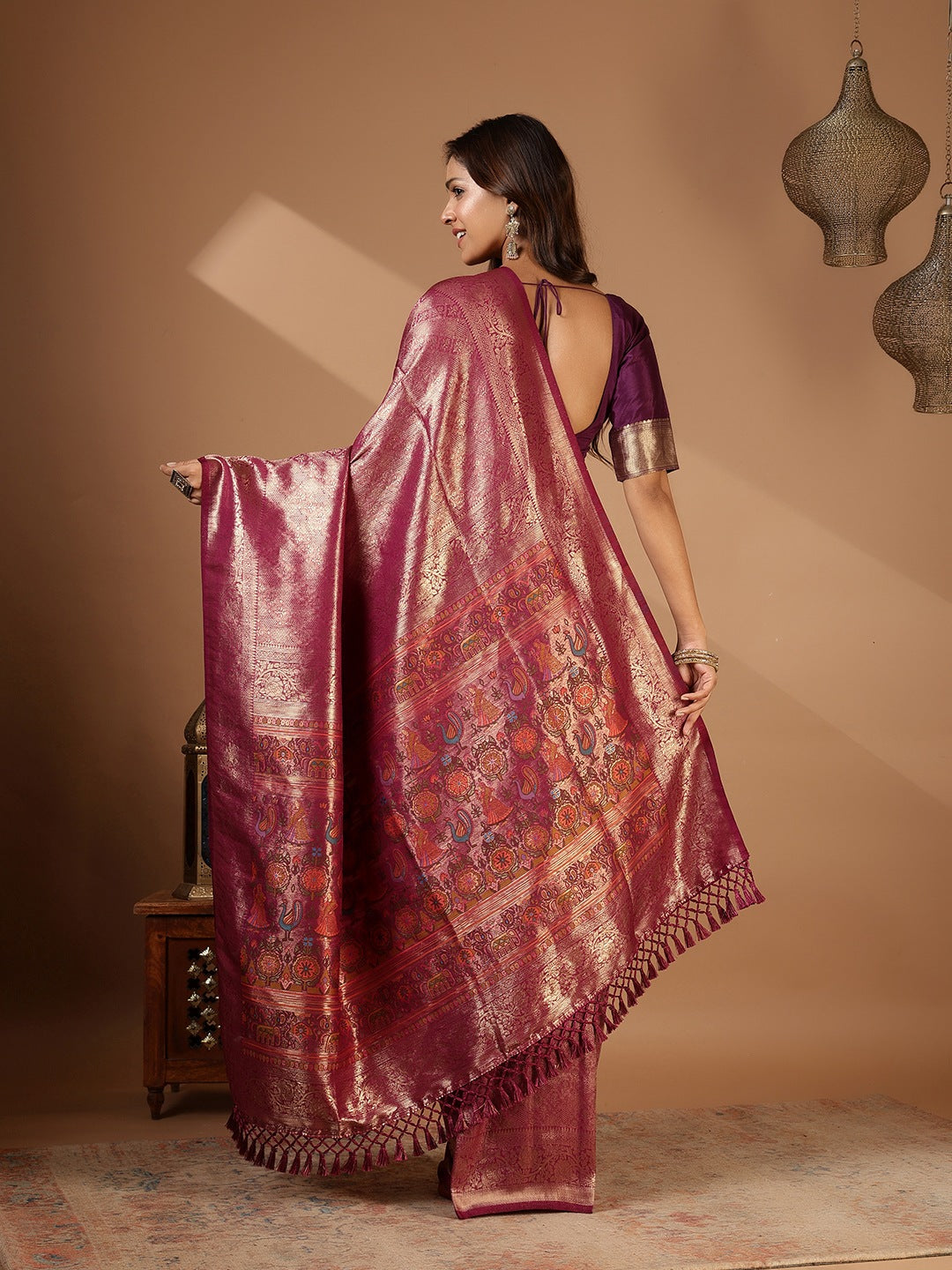 Woven Design Art Silk Saree