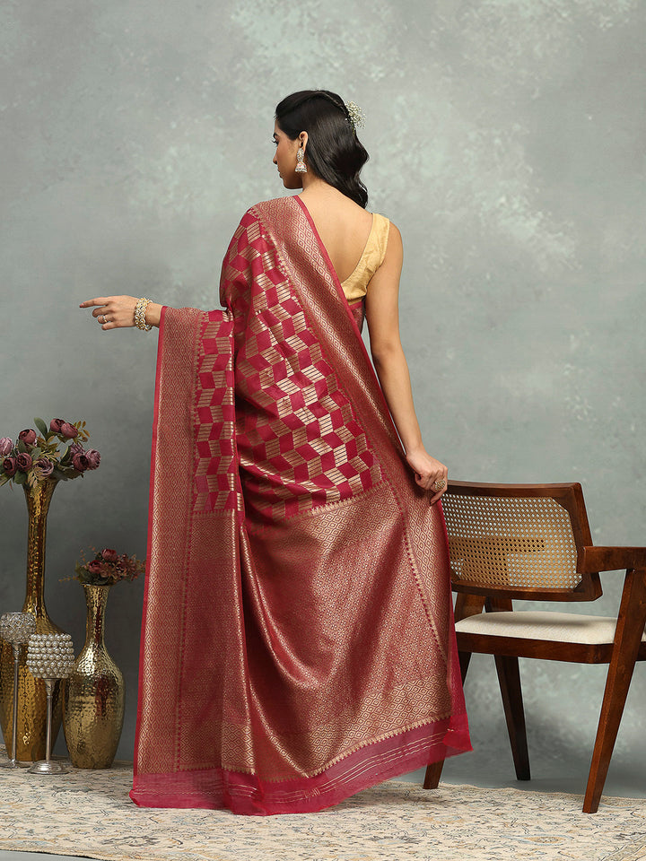 Woven Design Art Silk Saree