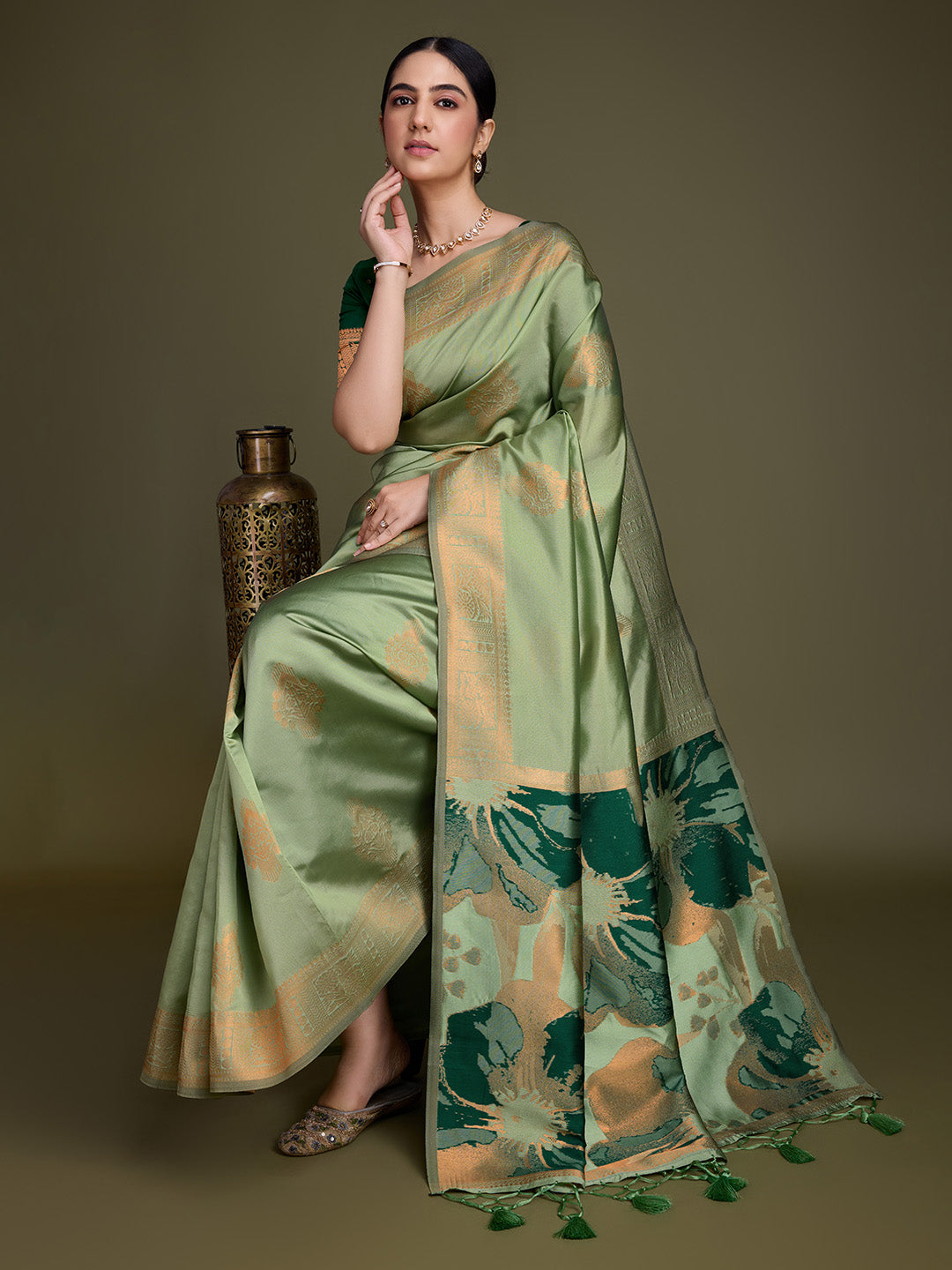 Woven Design Art Silk Saree