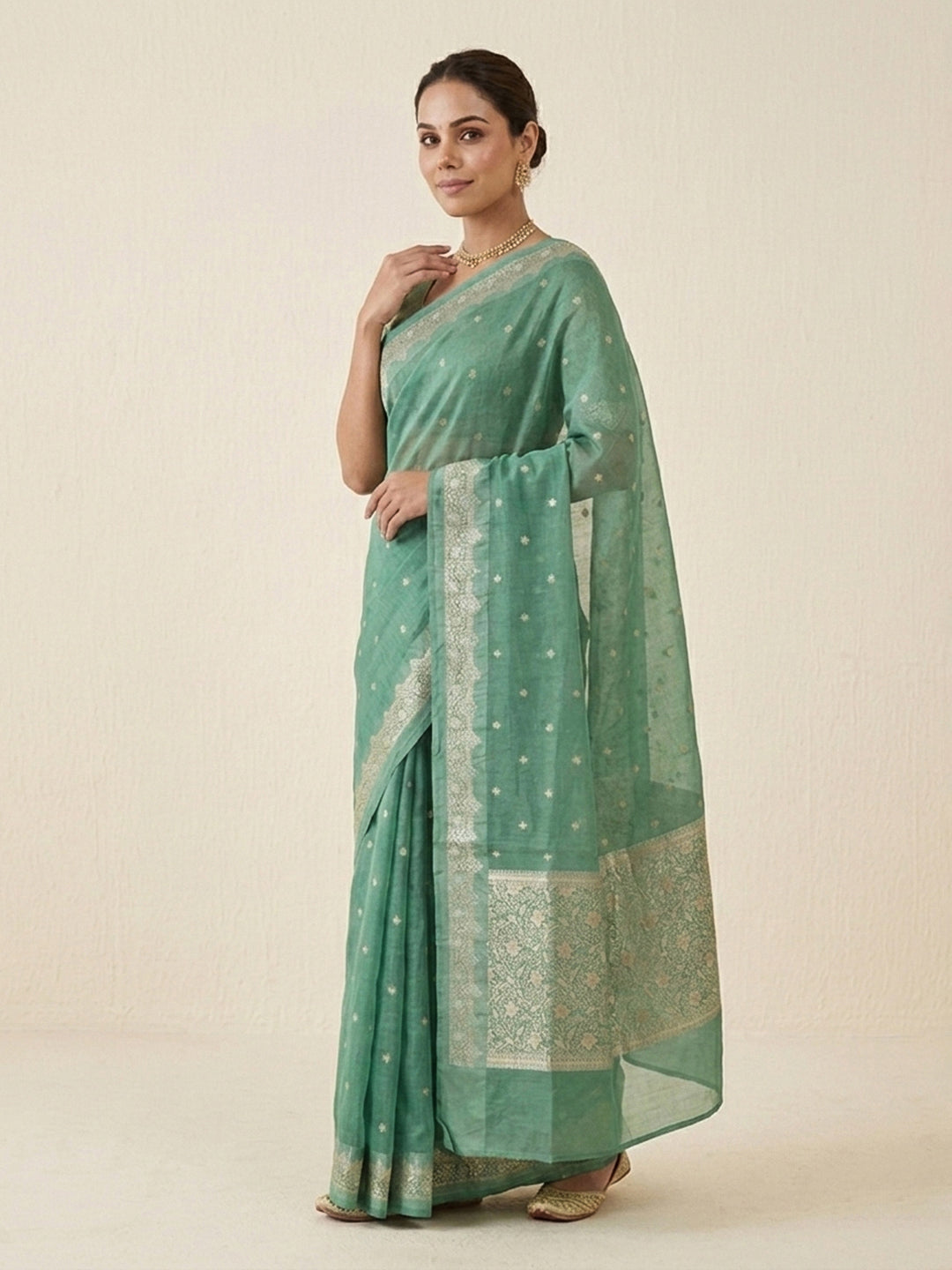 Zari Woven Art Silk Saree