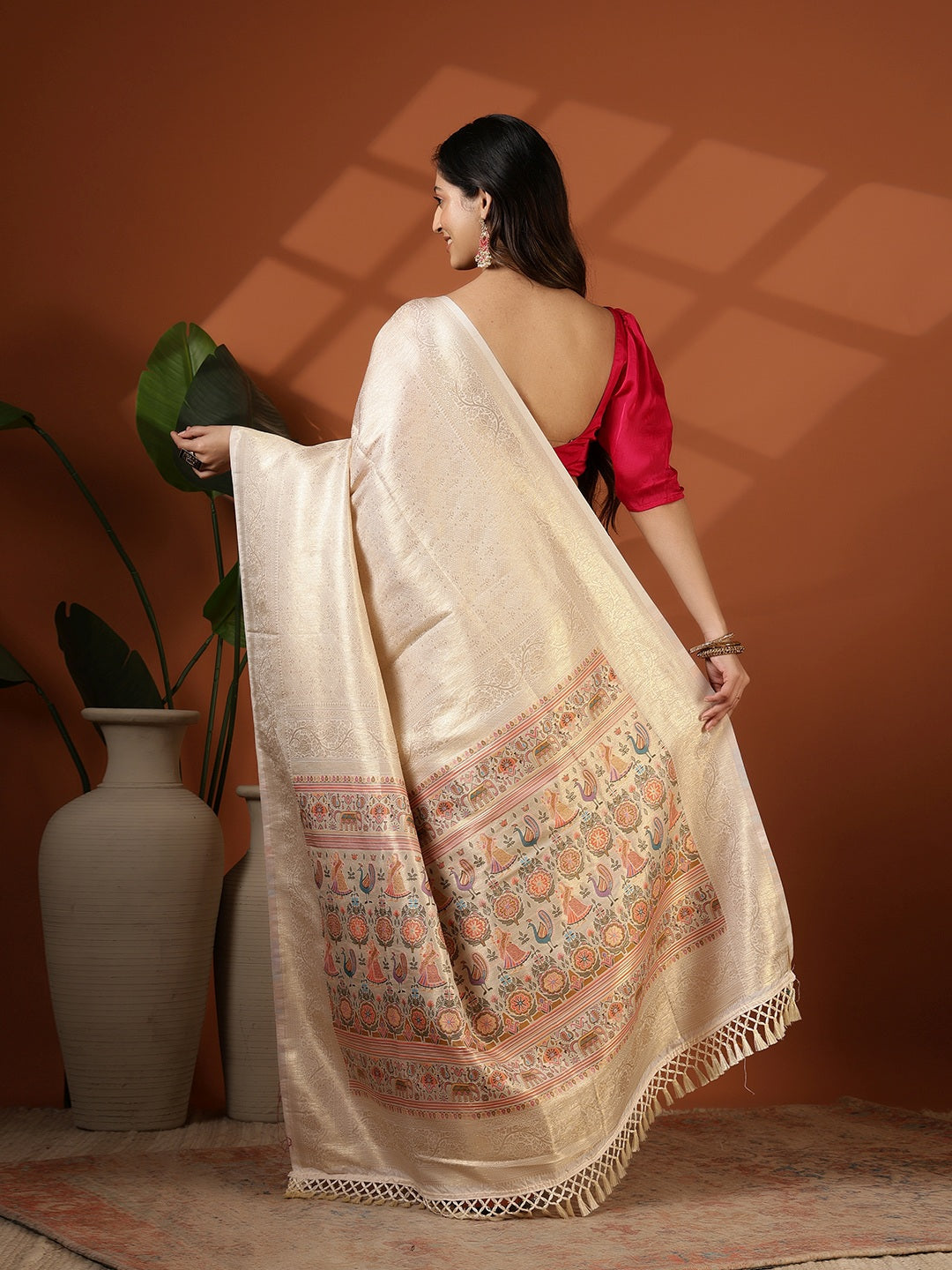 Woven Design Art Silk Saree