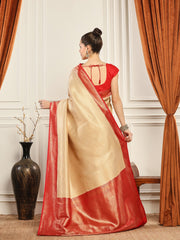 Woven Design Art Silk Saree
