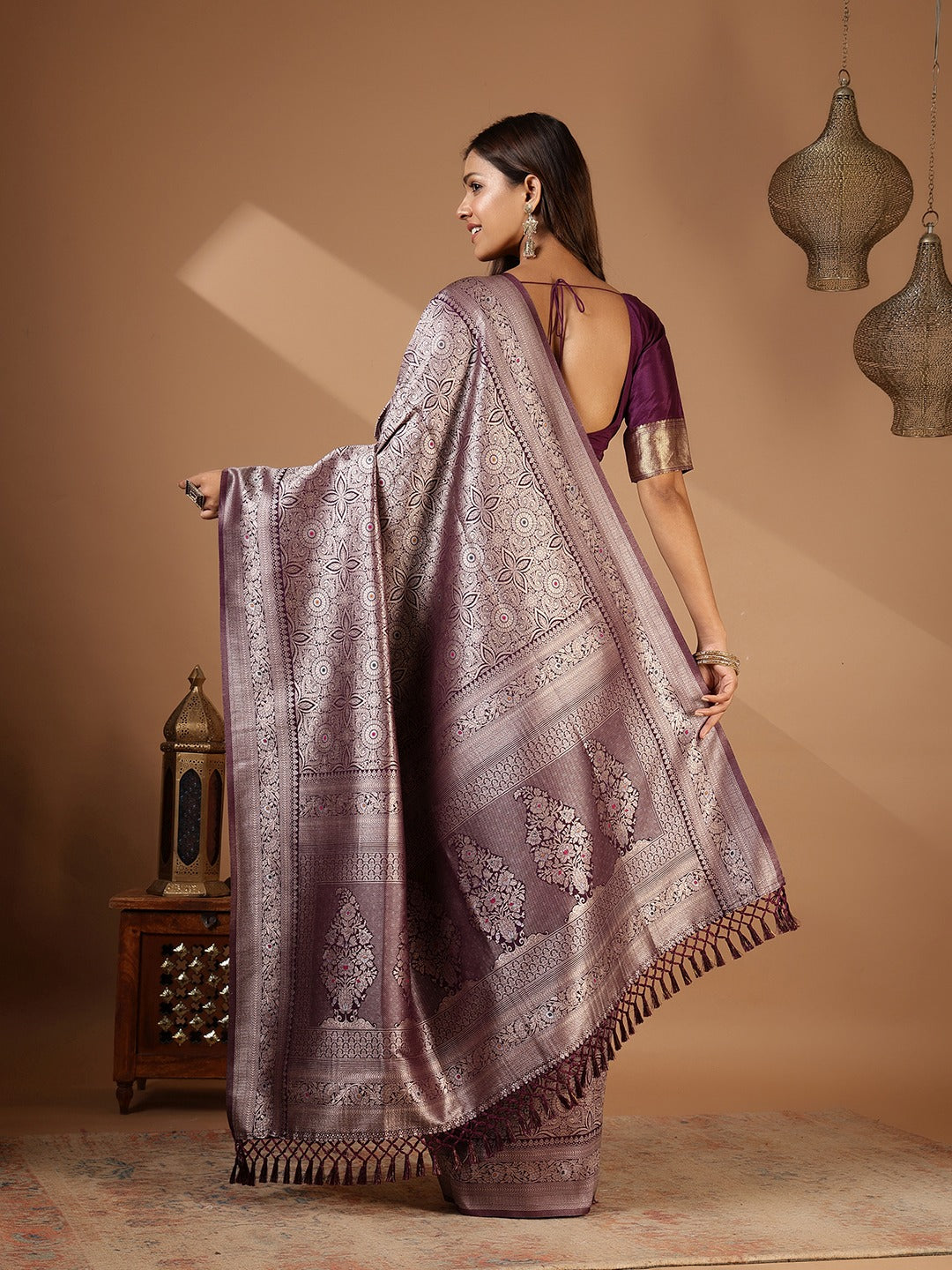 Woven Design Art Silk Saree