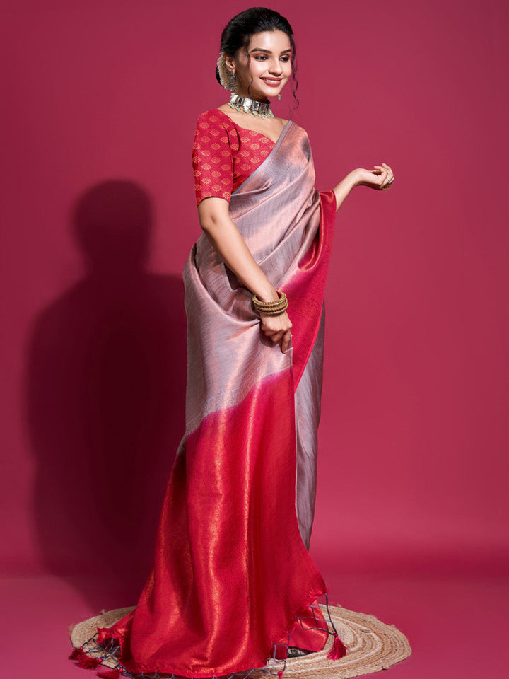 Woven Design Art Silk Saree