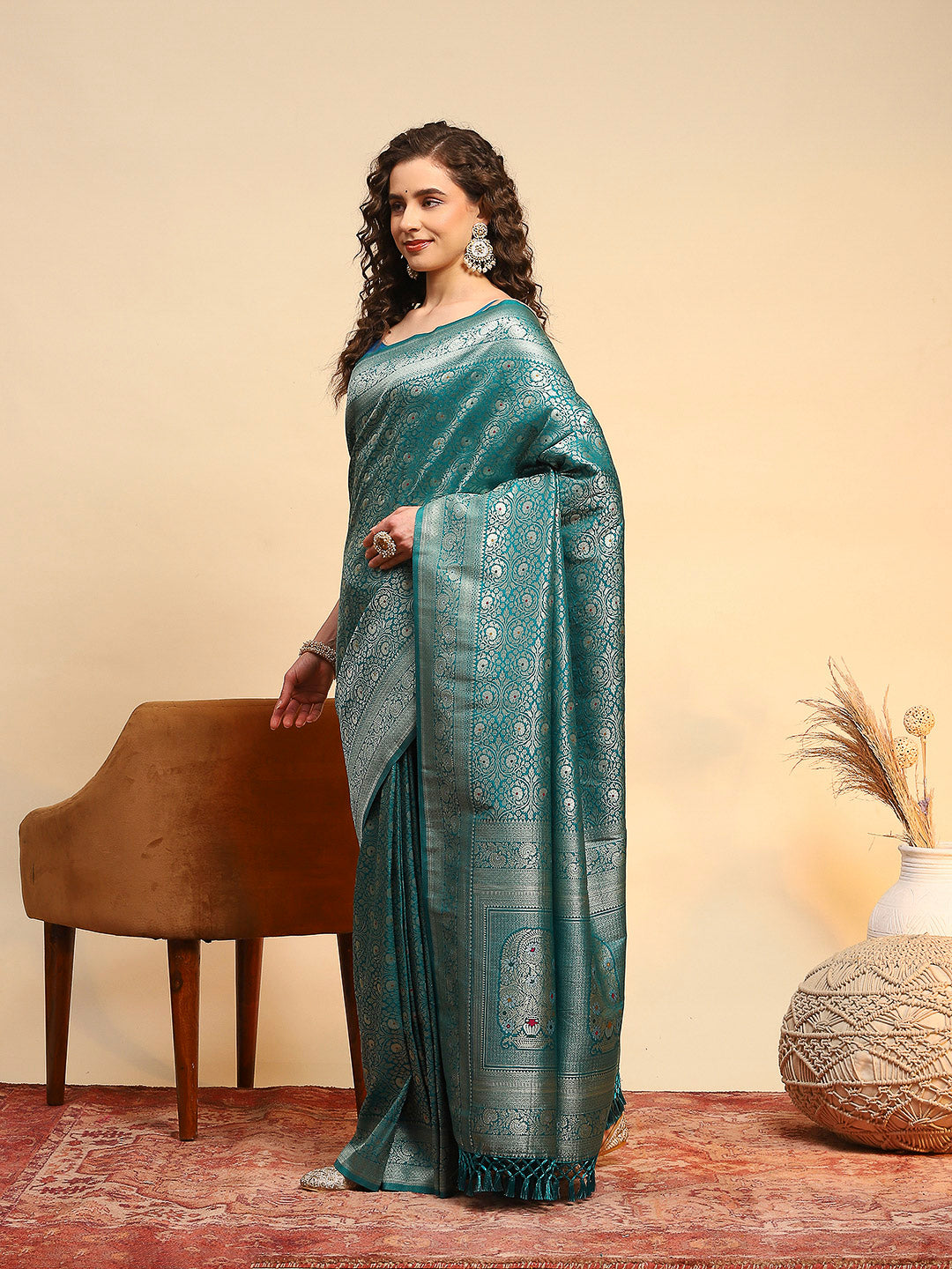 Woven Design Art Silk Saree