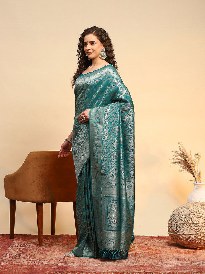 Woven Design Art Silk Saree