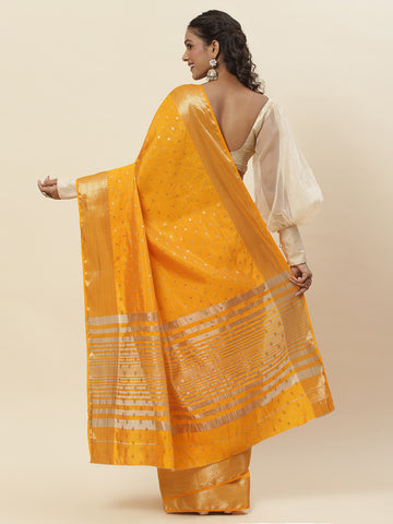 Zari Border Woven Handloom Saree