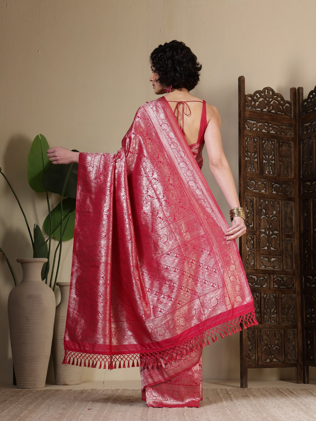 Woven Design Art Silk Saree