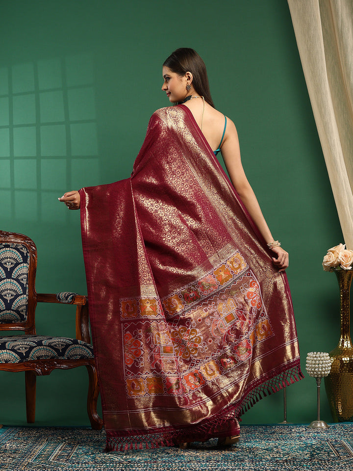 Woven Design Art Silk Saree