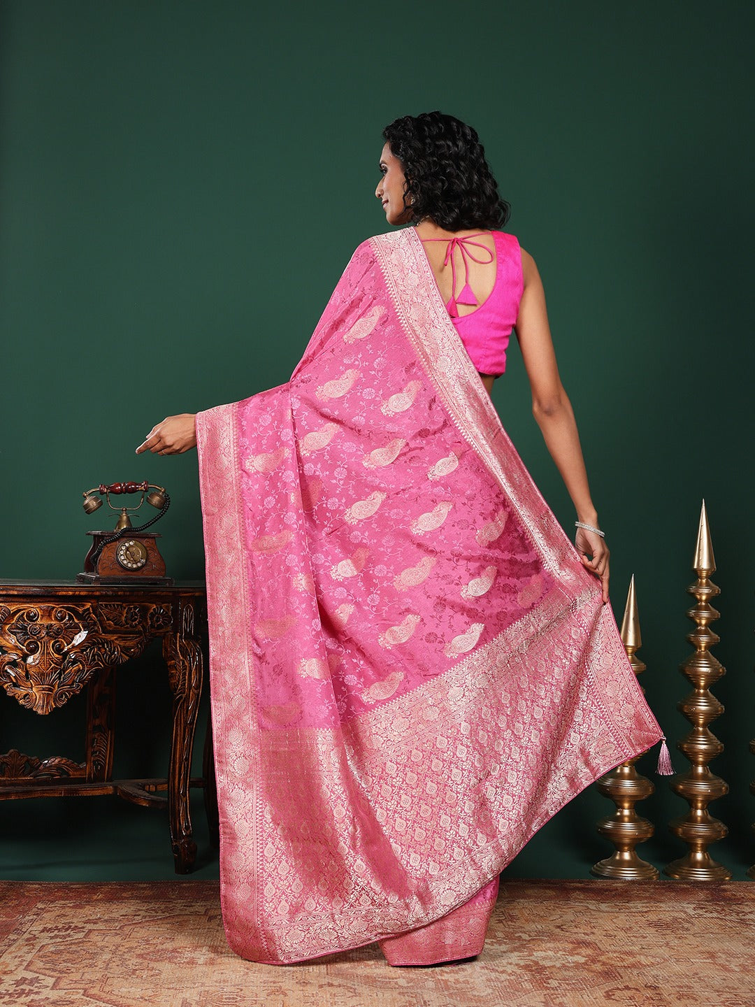 Woven Design Dola Silk Saree