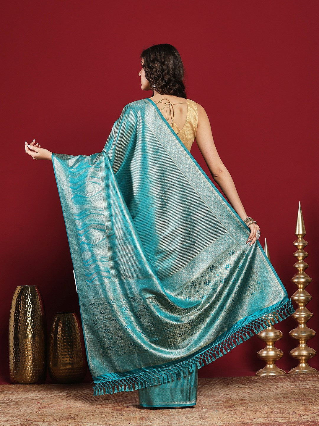 Woven Design Art Silk Saree