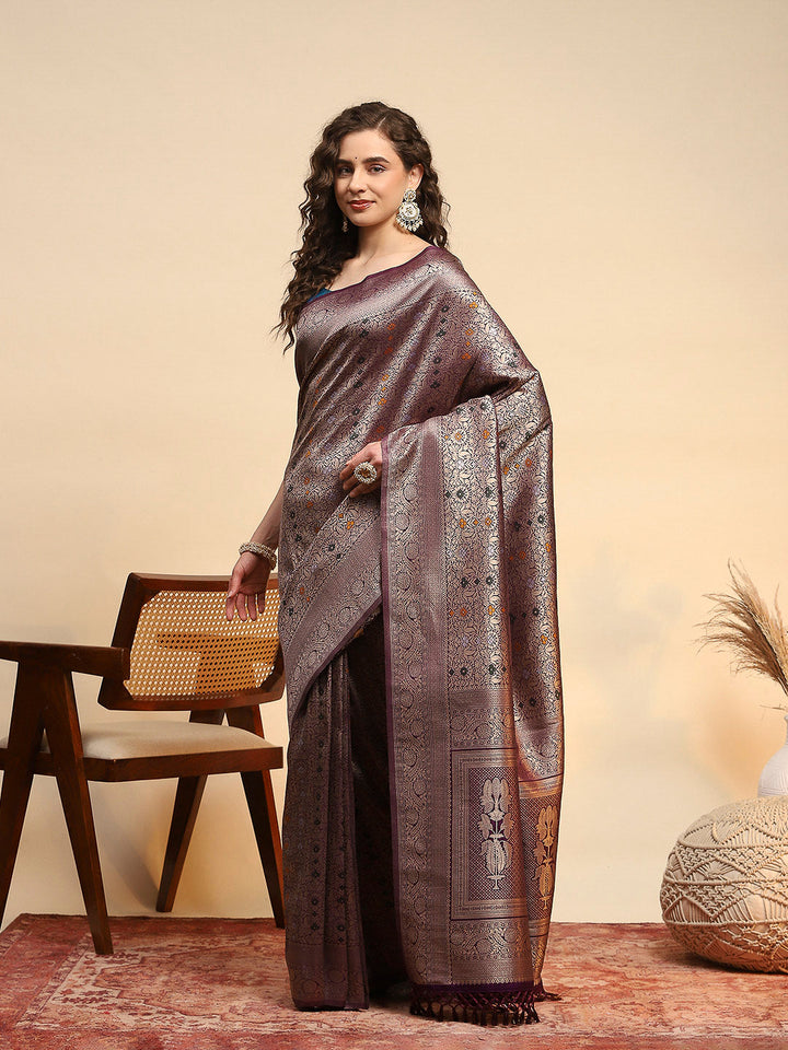 Woven Design Art Silk Saree