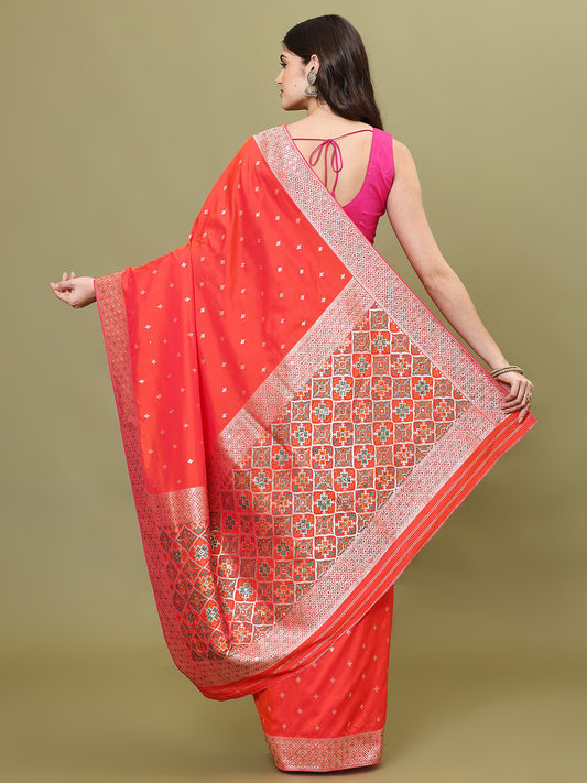 Stone Embroidery Banarasi Saree