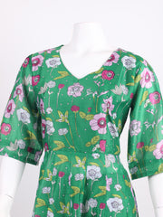 Printed Art Slik Kurta With Pant