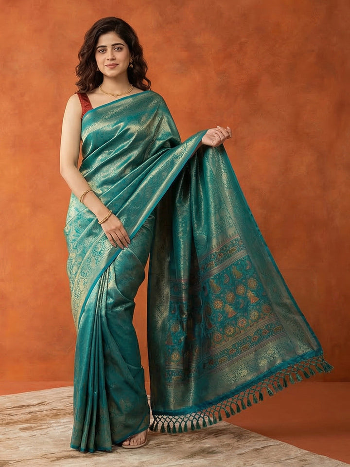 Woven Design Art Silk Saree