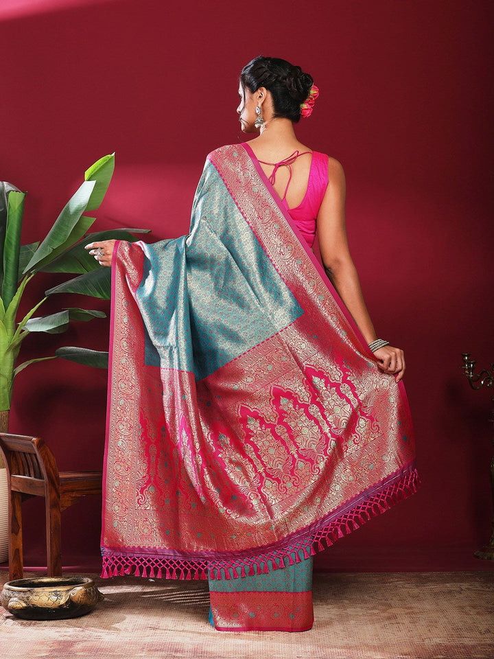 Woven Design Art Silk Saree