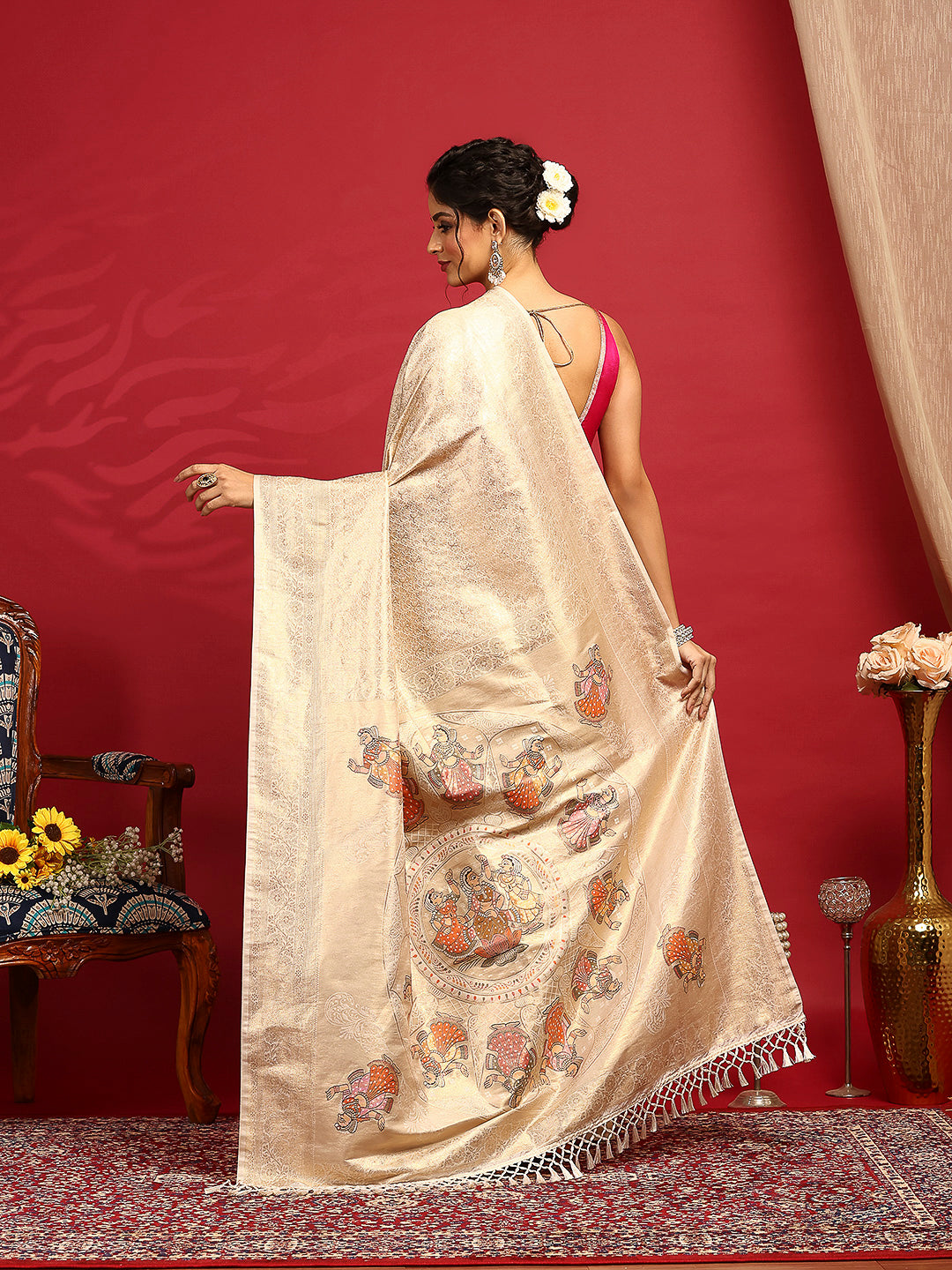 Woven Design Art Silk Saree