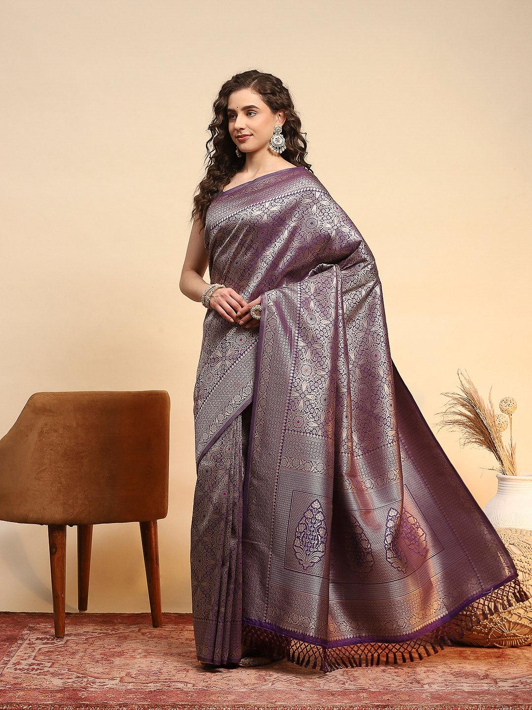 Woven Design Art Silk Saree