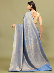 Zari Jaal Woven Handloom Saree