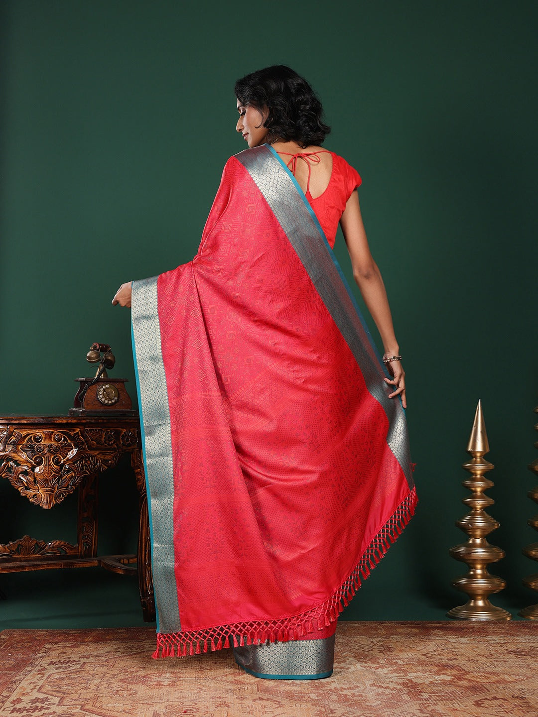Woven Design Art Silk Saree